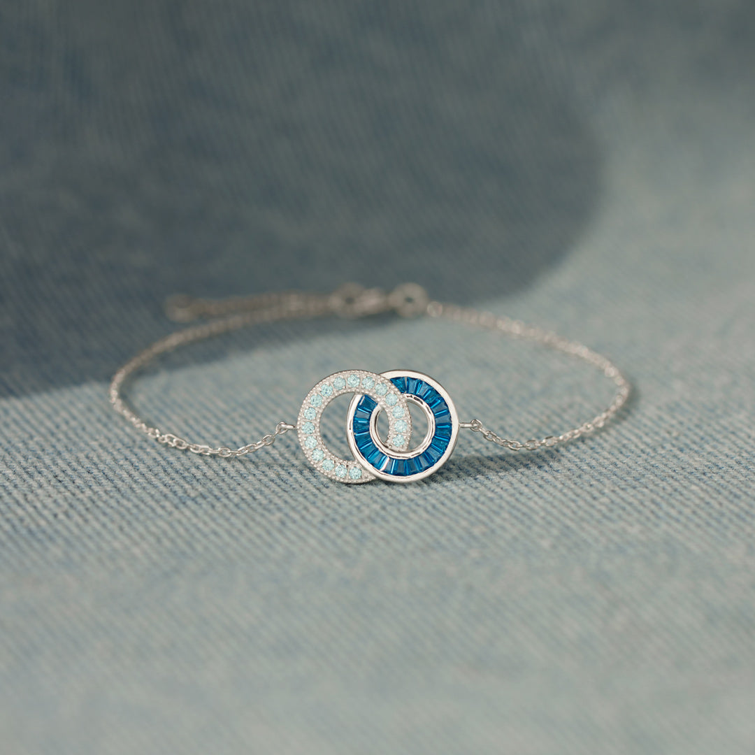 🎄Christmas Pre-sale🎁Mother & Son Linking Circles Bracelet