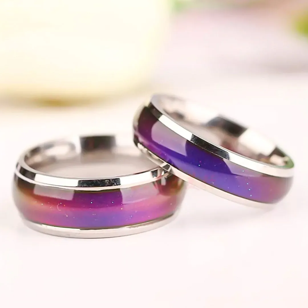 EMOTION TEMPERATURE COLOR CHANGING MOOD RING