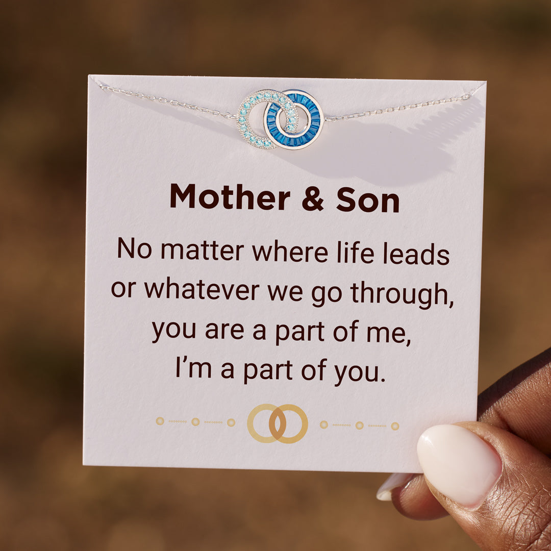 🎄Christmas Pre-sale🎁Mother & Son Linking Circles Bracelet