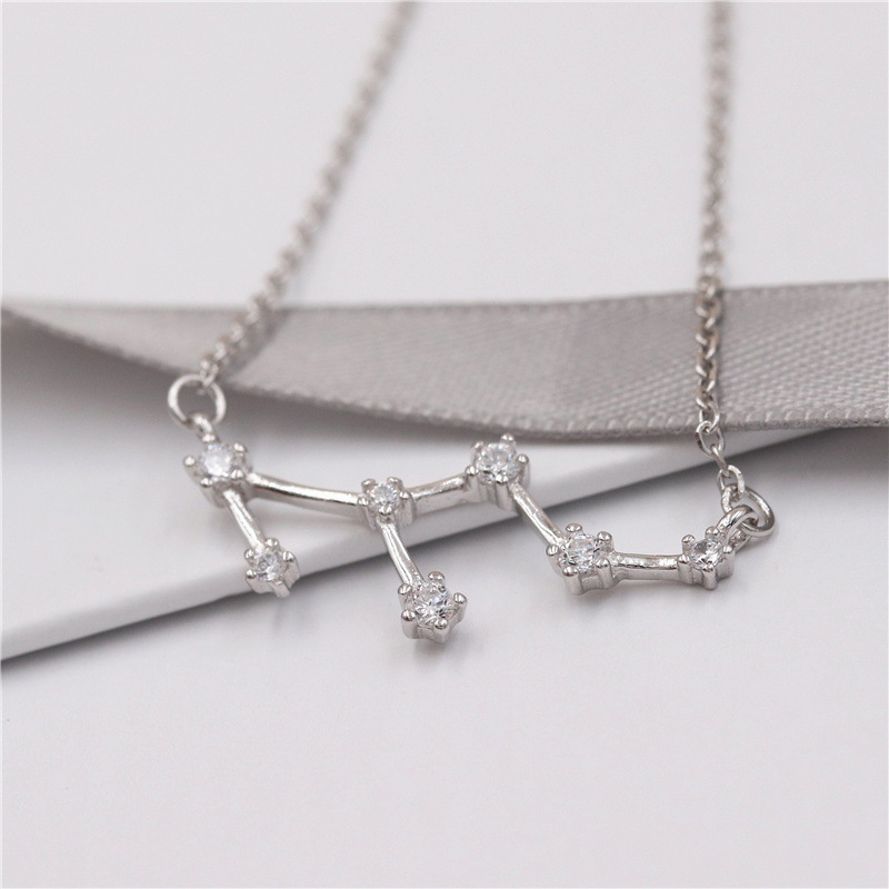 Custom Birthstone & Zodiac Necklace