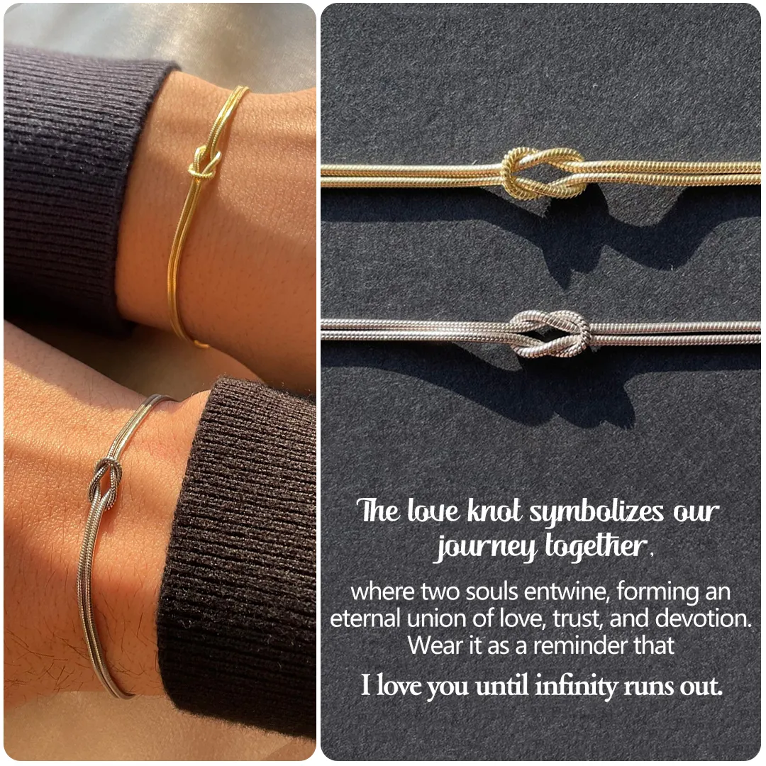 For Love - Infinity Knot Bracelet