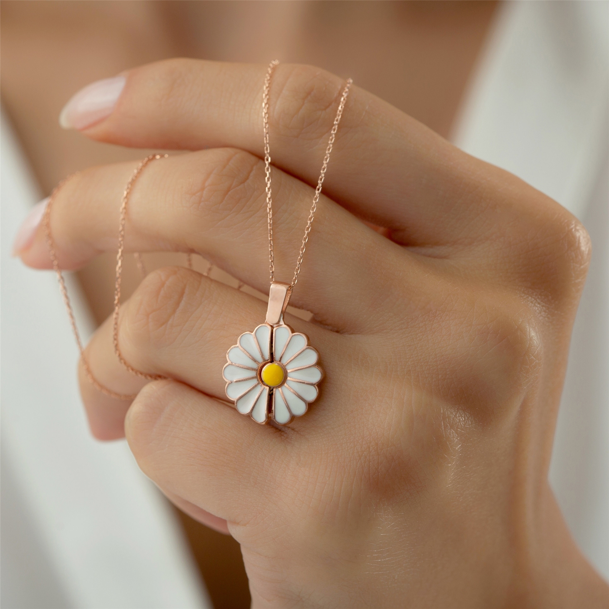 🌸MOTHER'S DAY HOT SALE✨Customized Daisy Necklace
