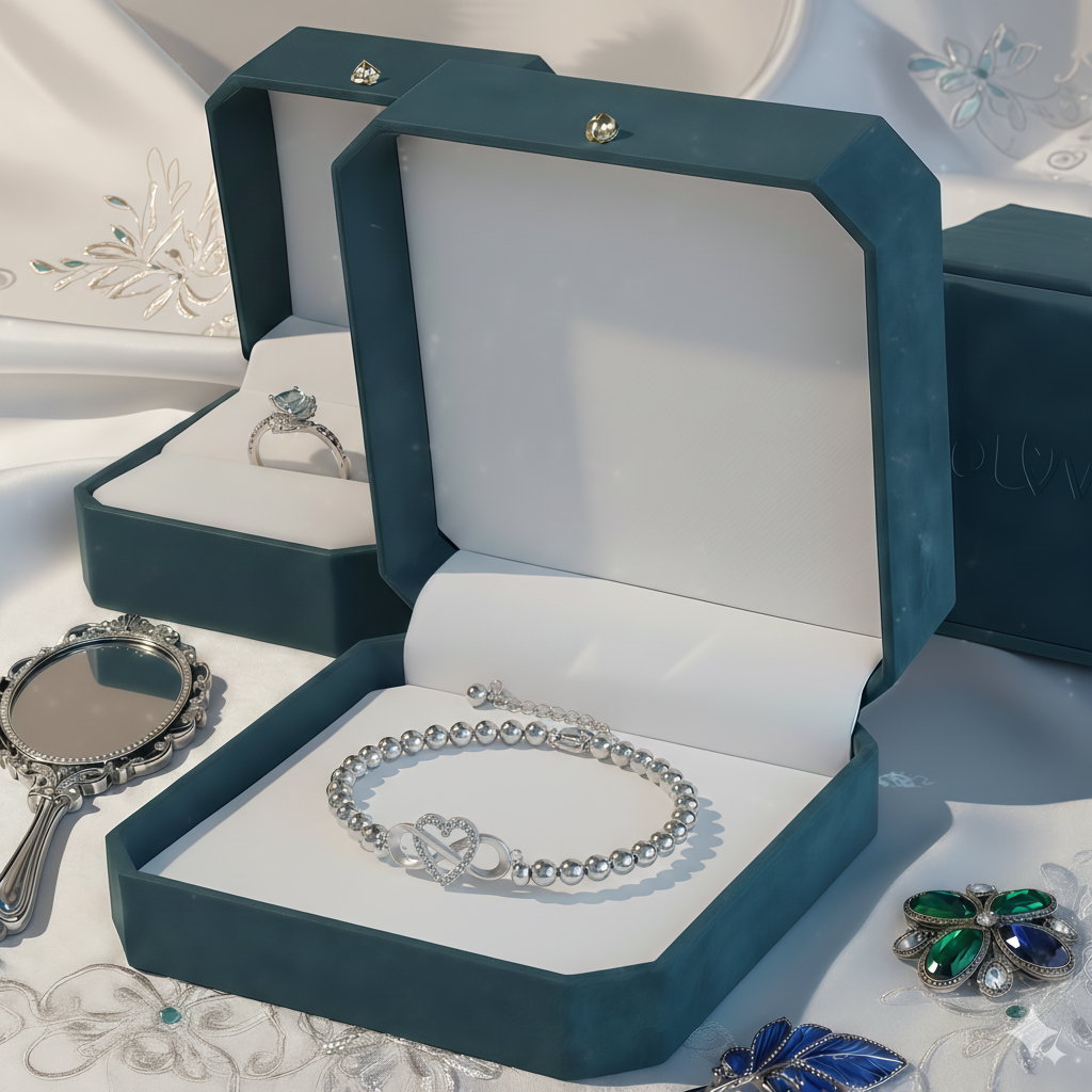 To My Granddaughter - Keep Me In Your Heart Infinity Love Bead Bracelet