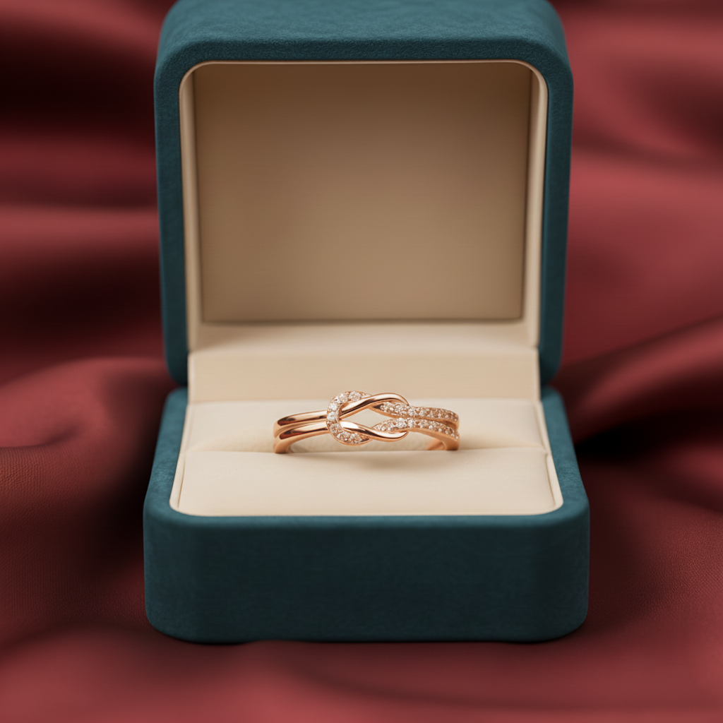 The Love Between Mother And Daughter Is Forever S925 Ring