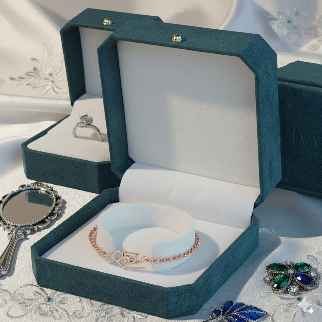 Custom Two Initial Interlocking Bracelet