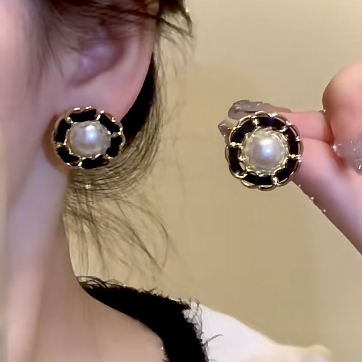 🎄Christmas Hot Sale✨Elegant Pearl Earrings