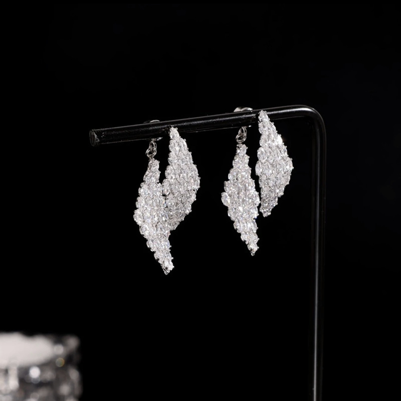 🎄CHRISTMAS HOT SALE✨French Rhombus Zircon Earrings