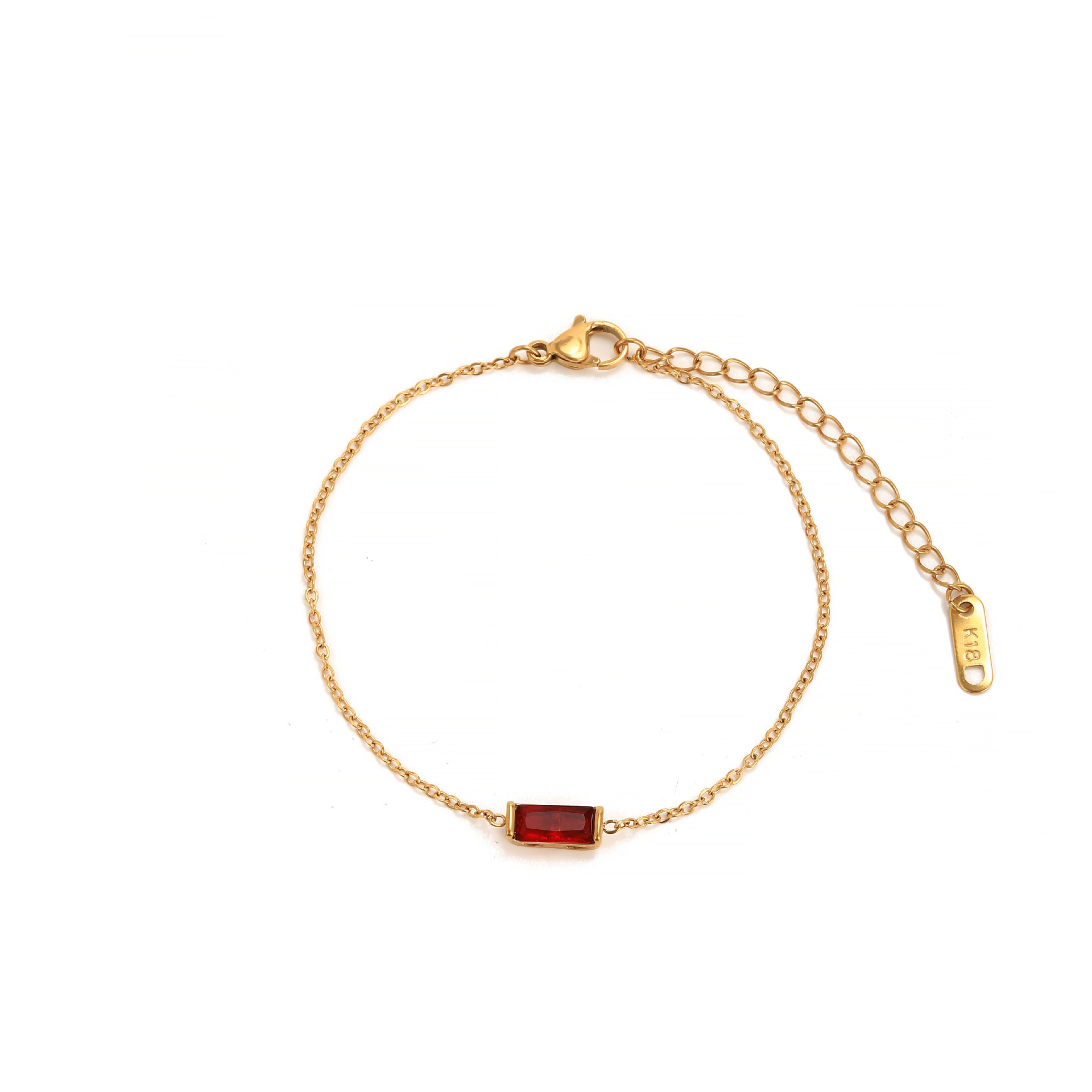 Custom Minimalist Birthstone Bar Necklace