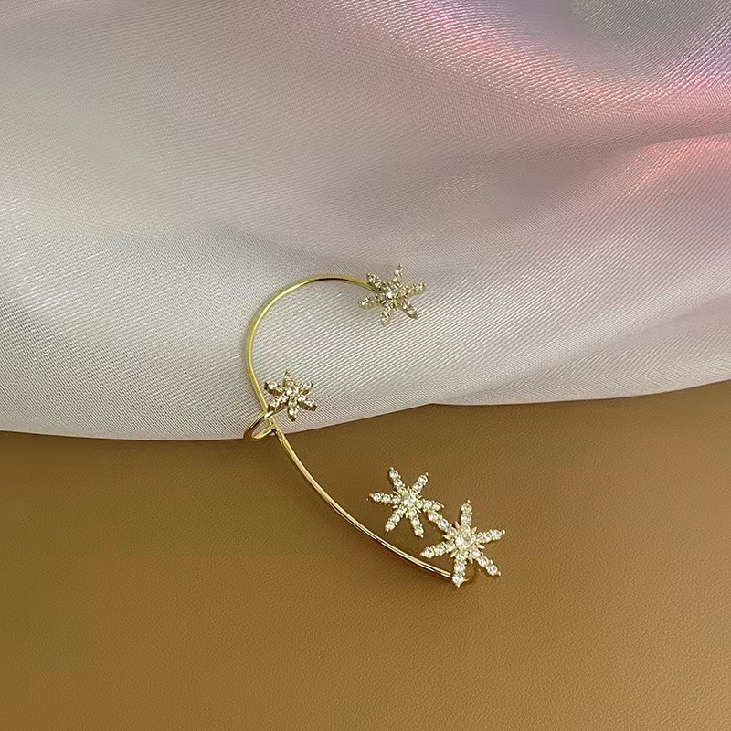 🎄CHRISTMAS HOT SALE✨Sparkling Snowflake Zircon Earrings