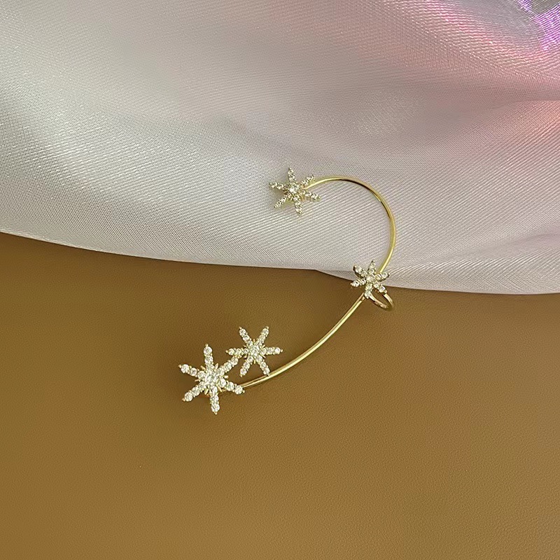 🎄CHRISTMAS HOT SALE✨Sparkling Snowflake Zircon Earrings