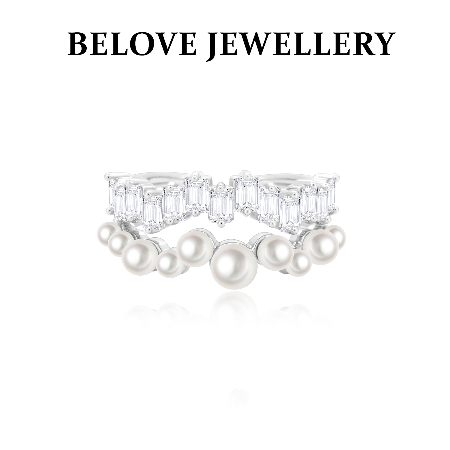 For Love - Fantasy Diamond Pearl Ring