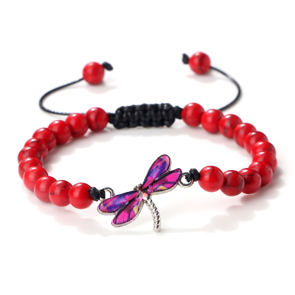 FOR MEMORIAL - THEY FLY WITH US EVERY DAY DRAGONFLY BRACELET