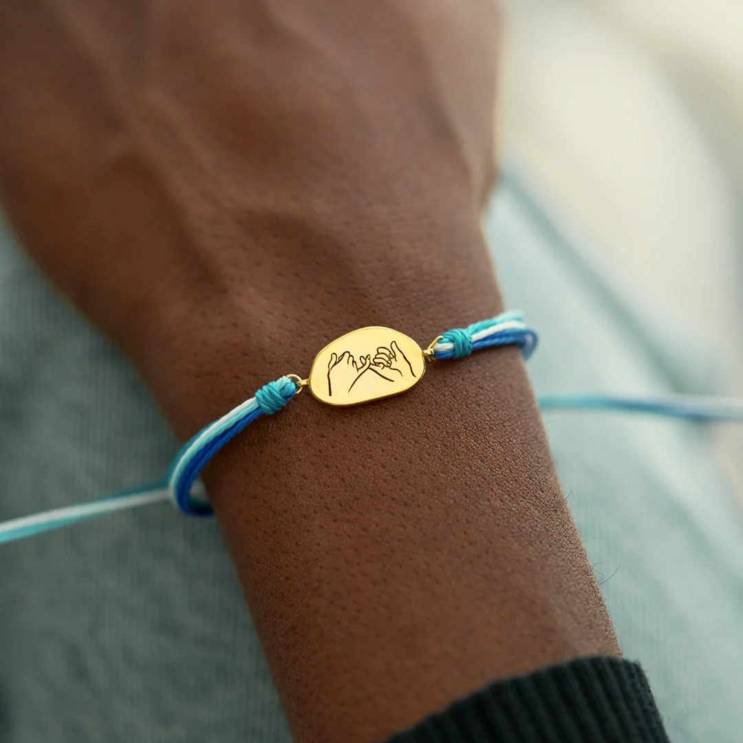 Best Friends For Life Pinky Promise Bracelet