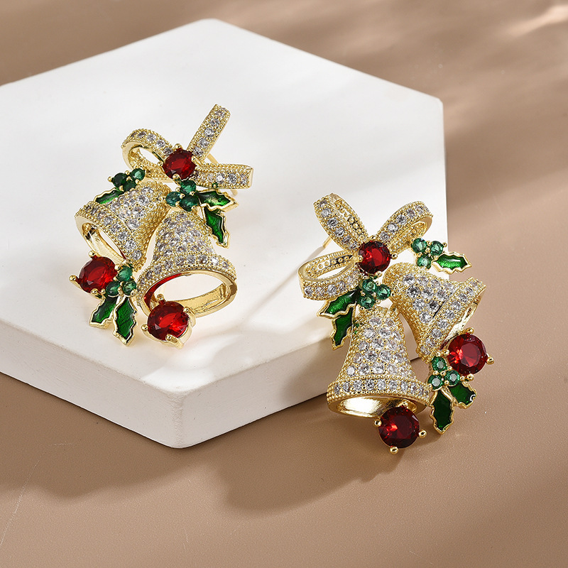 🎄Christmas Pre-sale🎁Shiny Christmas Wind Chime Earrings