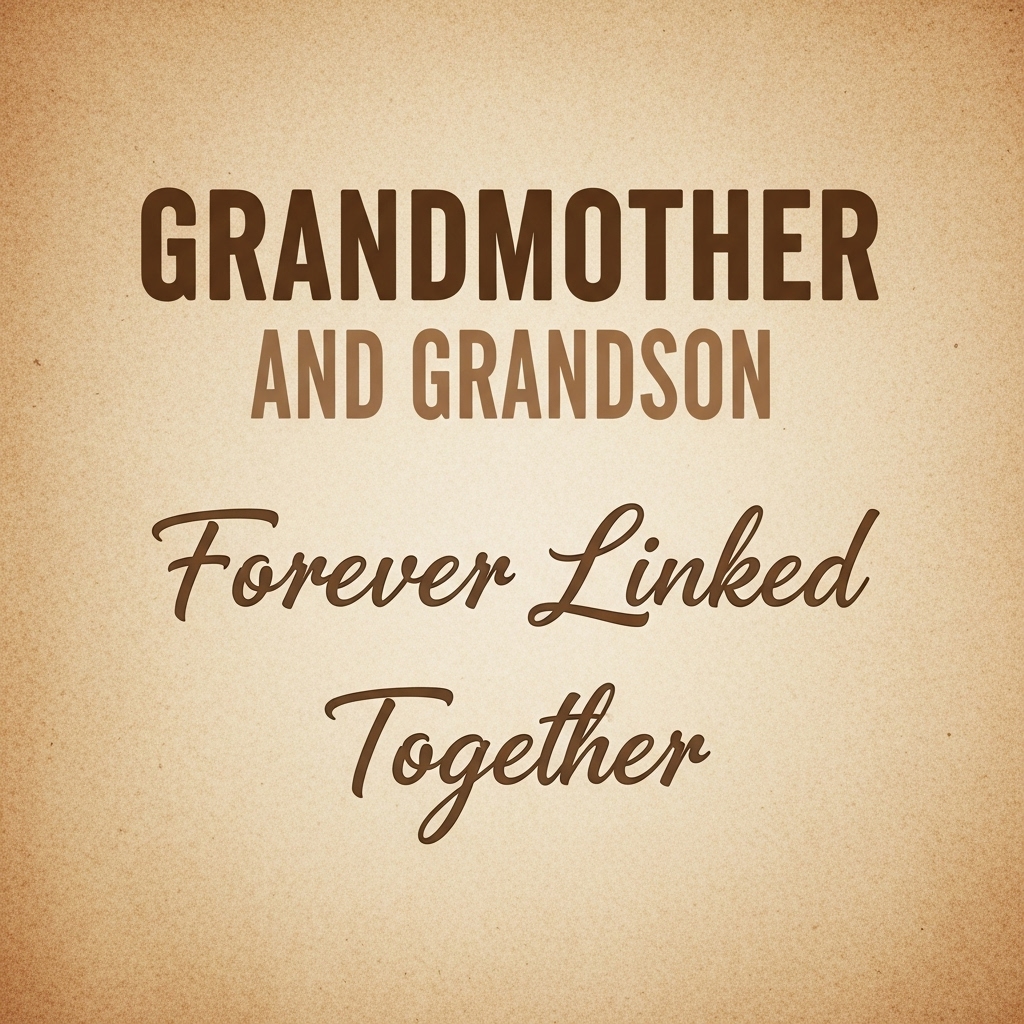 "To My Grandson" Family Bonds - Linked Forever Leather Bracelet 