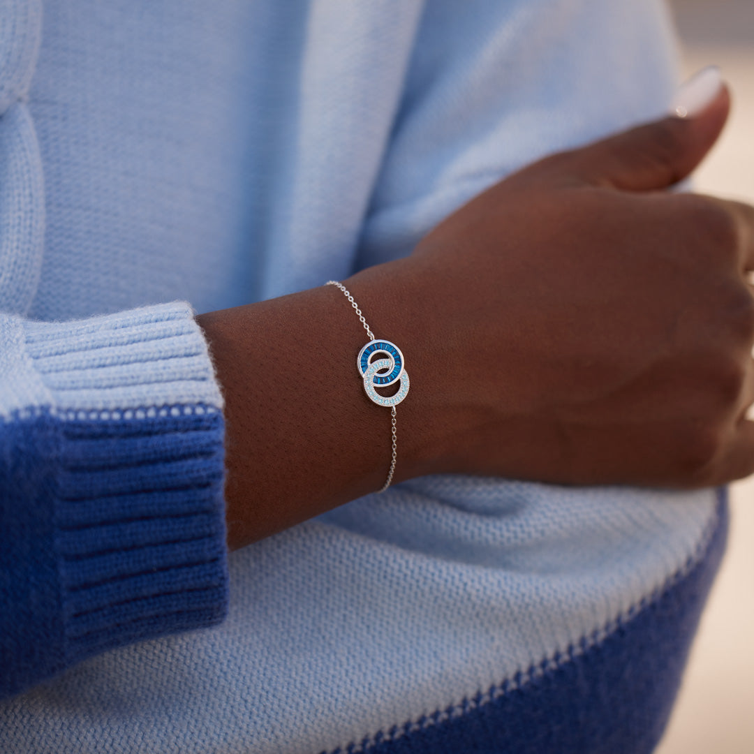 🎄Christmas Pre-sale🎁Mother & Son Linking Circles Bracelet