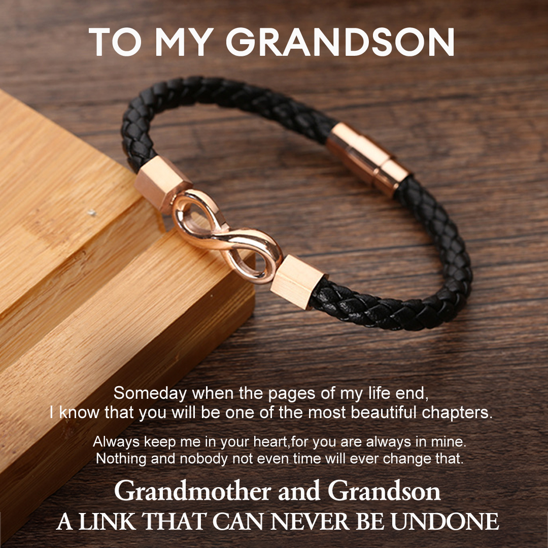 For Grandson - A Link That Can Never Be Undone Bracelet