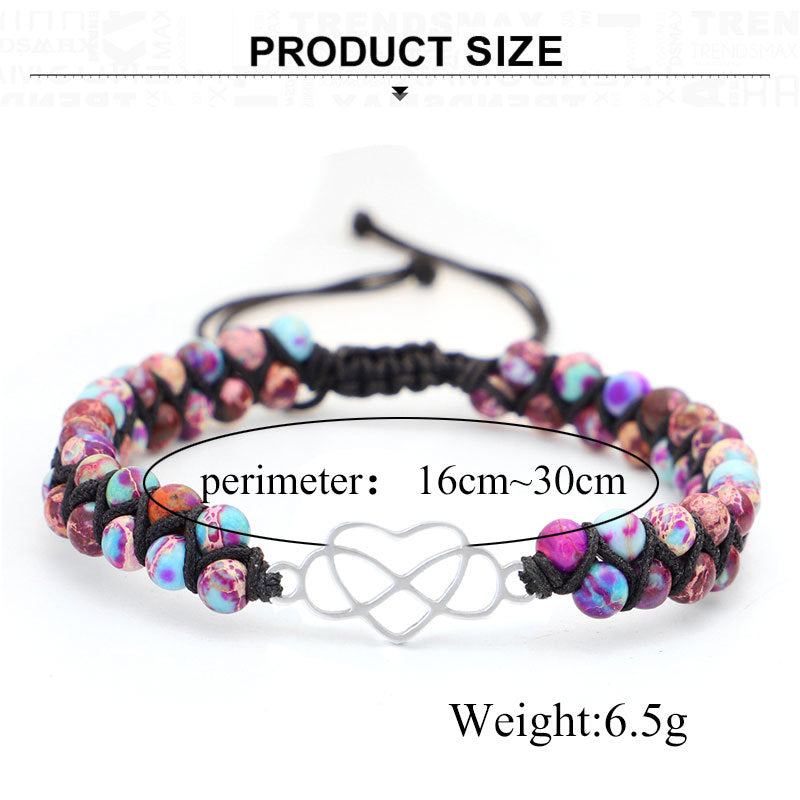 For Granddaughter - For You Are Always In Mine Beads Bracelet-belovejewel.com