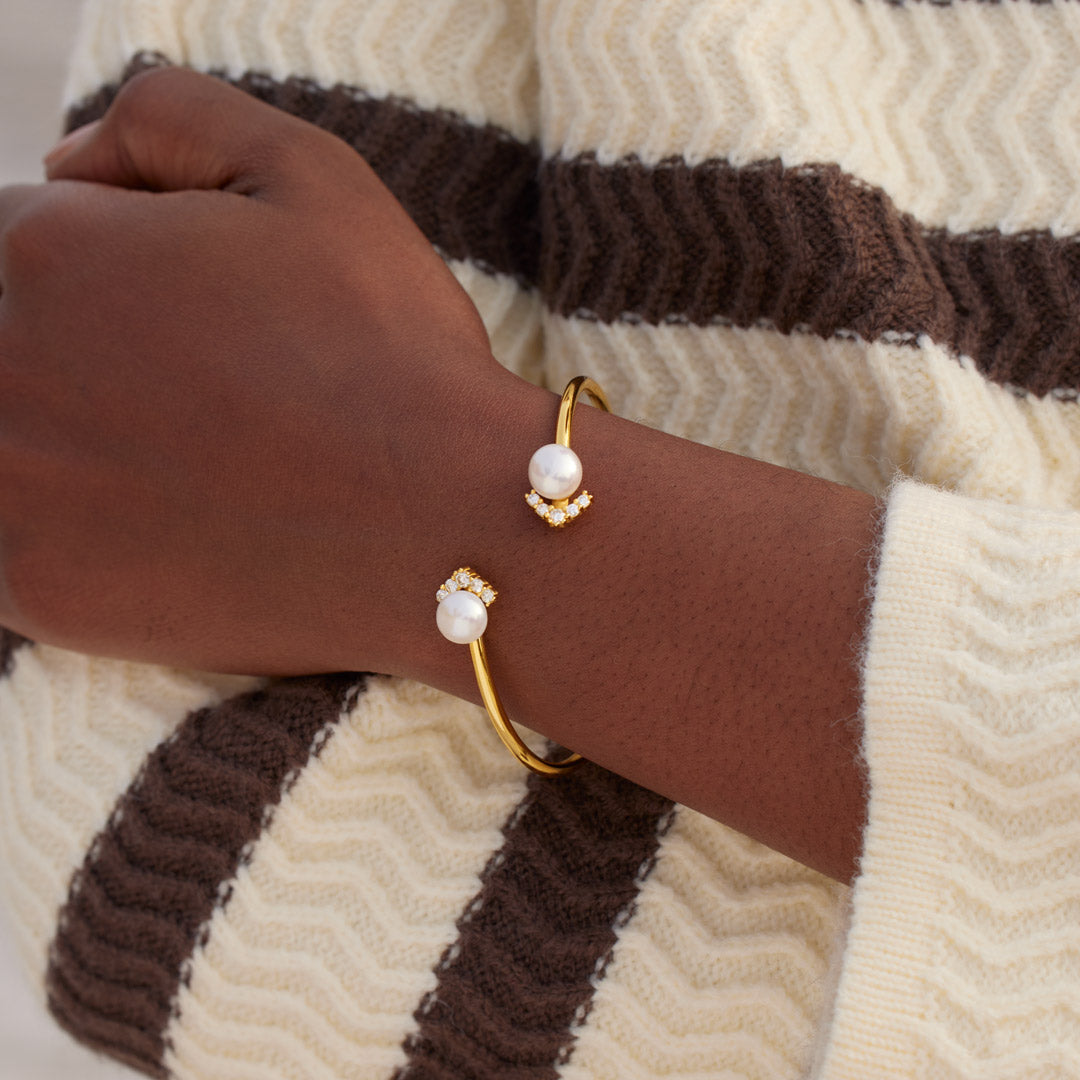 🎄Christmas Pre-sale🎁Purest Love Matching Two Pearl Bracelet