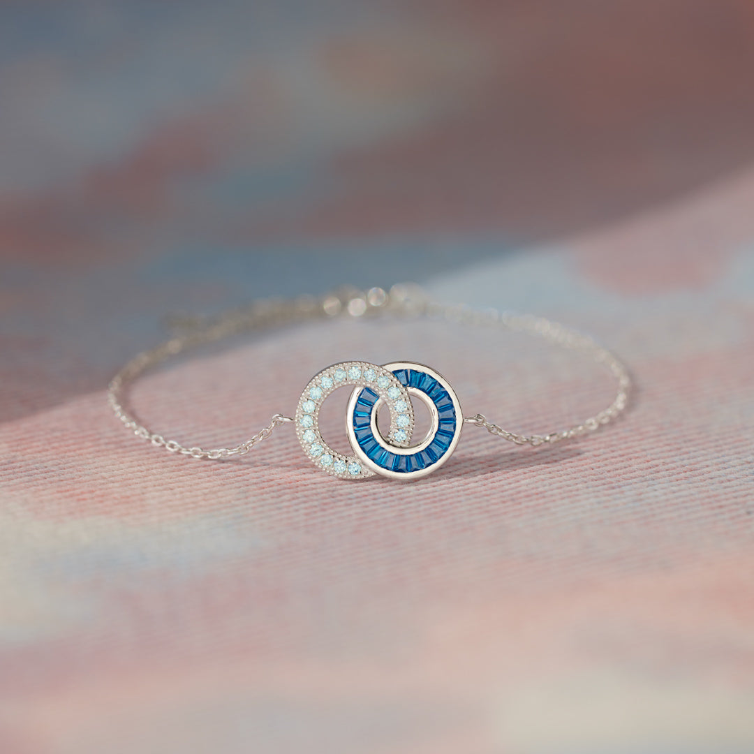 🎄Christmas Pre-sale🎁Mother & Son Linking Circles Bracelet