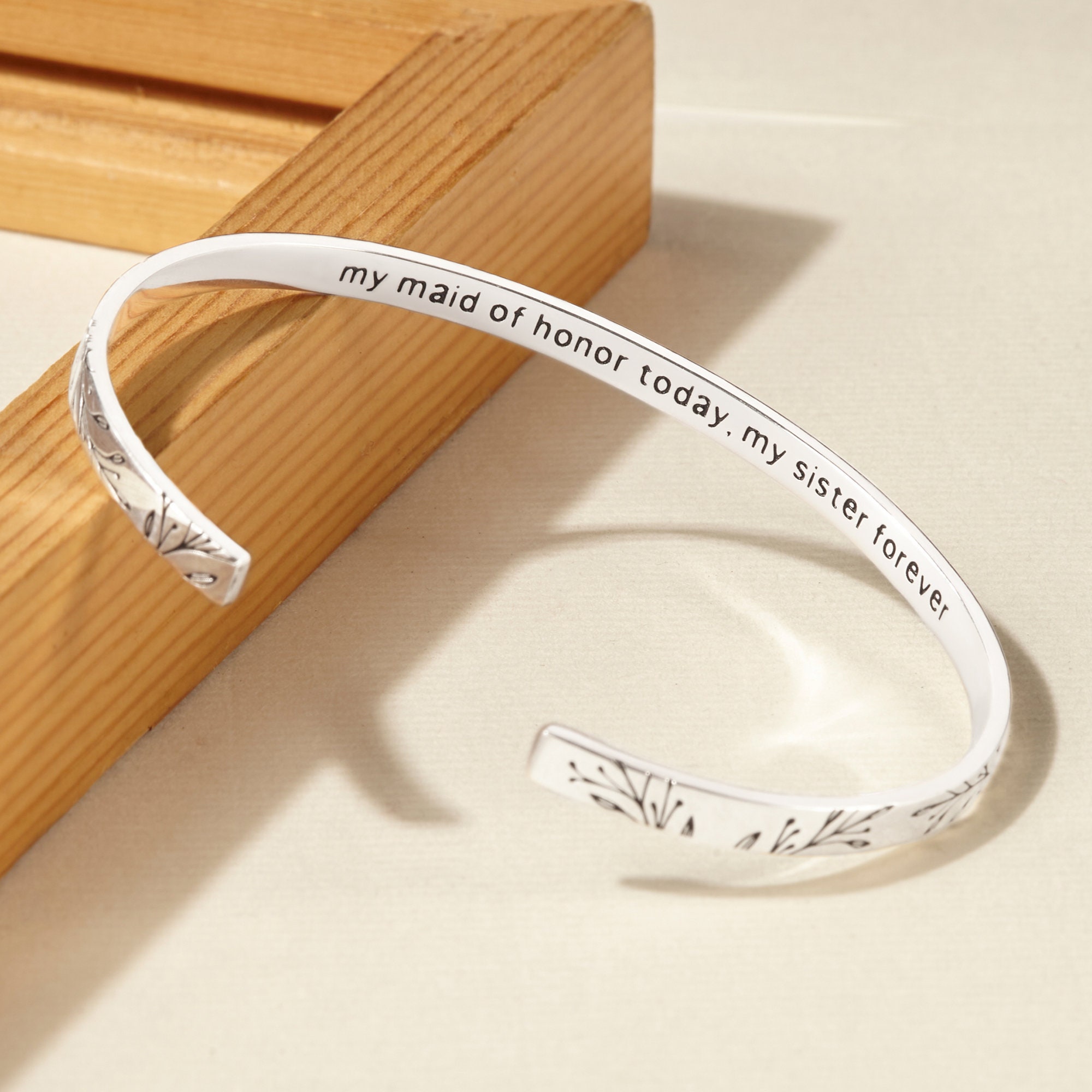 💝Engraved Bracelet-Customized Bracelets With Text