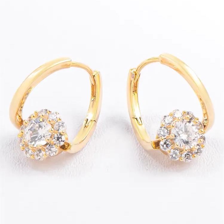 🎄Christmas Hot Sale✨Rotatable Zircon Earrings