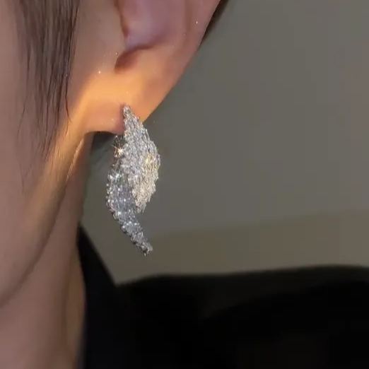 🎄CHRISTMAS HOT SALE✨French Rhombus Zircon Earrings