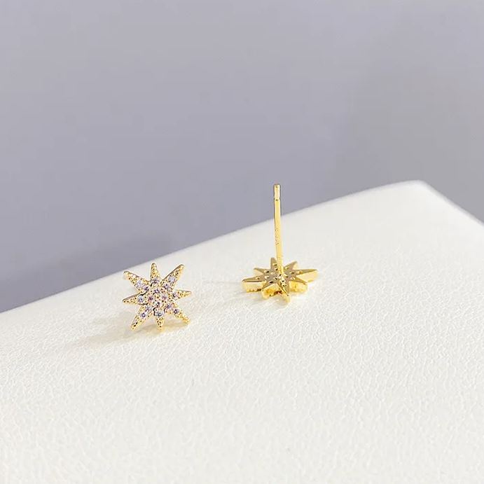 🎉New Year Hot Sale✨Detachable Design Star Tassel Diamond Stud Earrings