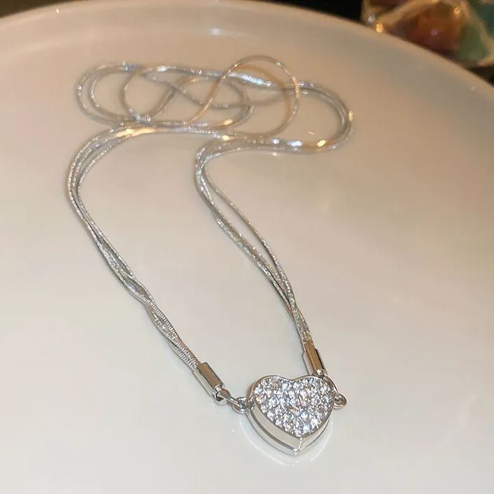 🌹VALENTINE'S DAY HOT SALE💝Magnetic Love Patchwork Necklace