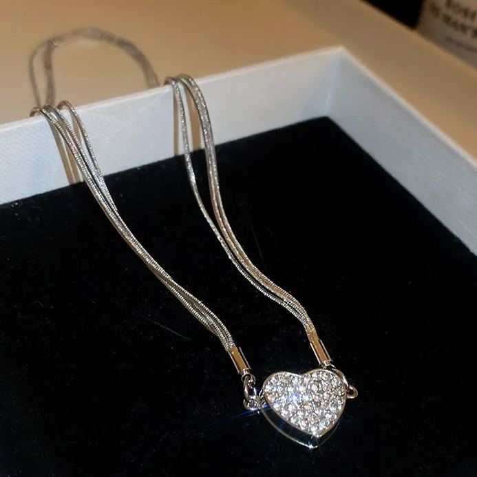 🌹VALENTINE'S DAY HOT SALE💝Magnetic Love Patchwork Necklace