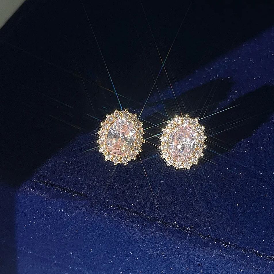 🌸2024 Spring Hot Sale✨Italian Style Zircon Hoop Earrings