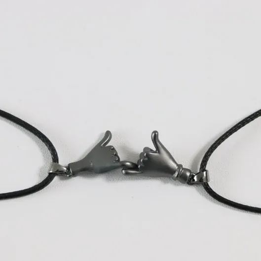 FOR FRIEND -YOU ARE MY FAVORITE BITCHES HOLDING HANDS NECKLACE