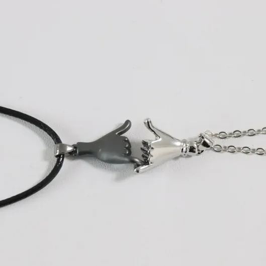 FOR FRIEND -YOU ARE MY FAVORITE BITCHES HOLDING HANDS NECKLACE