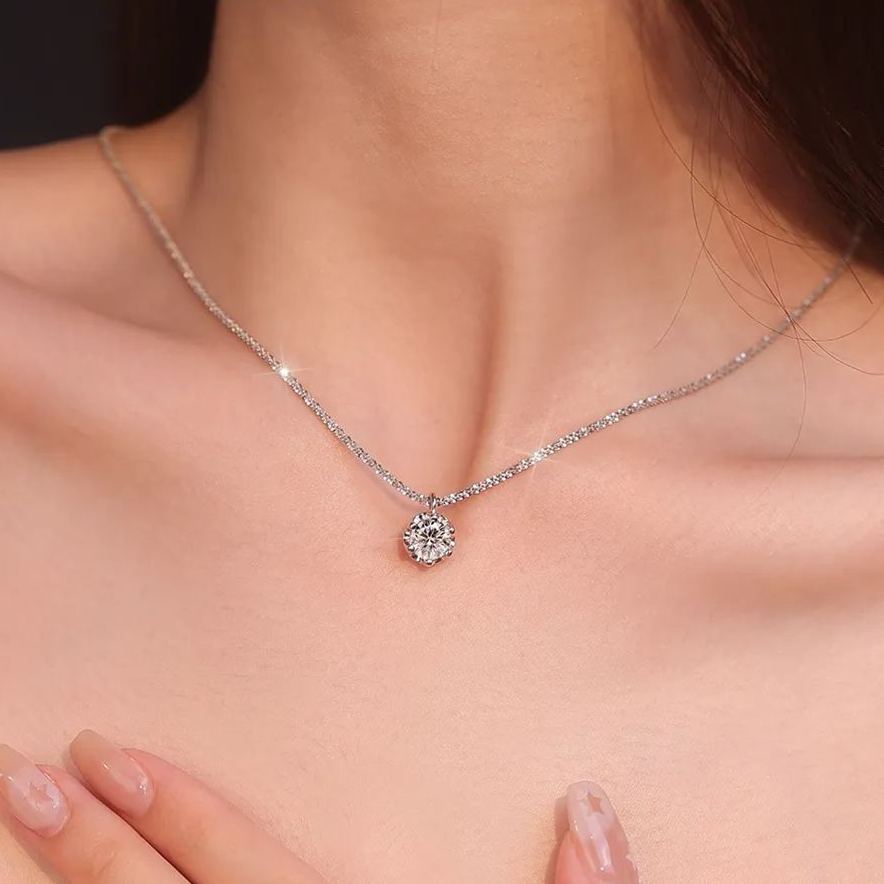 🎄Christmas Hot Sale🎁Galaxy Glitter Zircon Necklace
