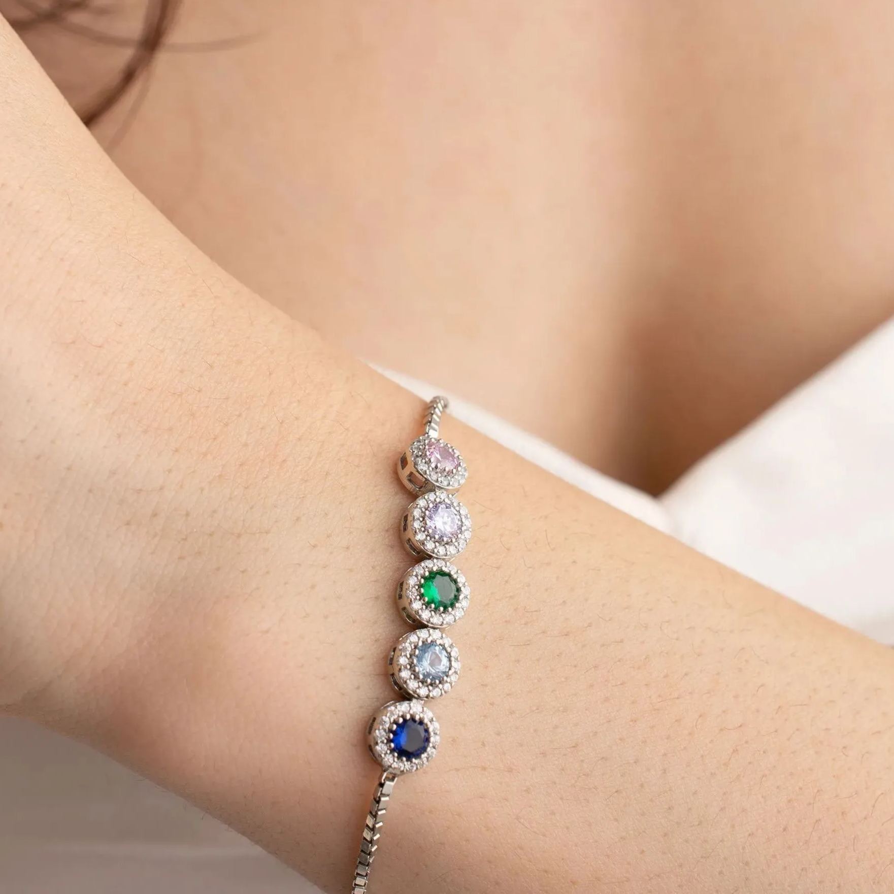 🌸MOTHER'S DAY HOT SALE 💝FAMILY BIRTHSTONE BRACELET