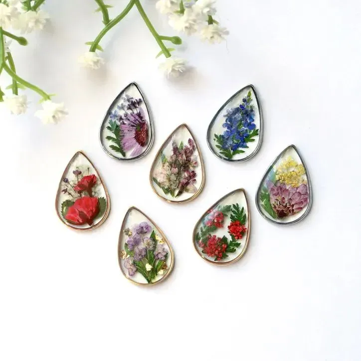 🌸2025 Spring New Sale - Personalized Birth Flower Teardrop Necklace