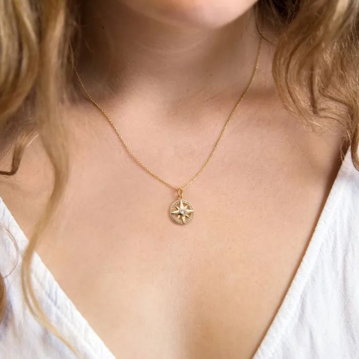 🎓️Graduation Gift🎁-Follow Your Compass Necklace