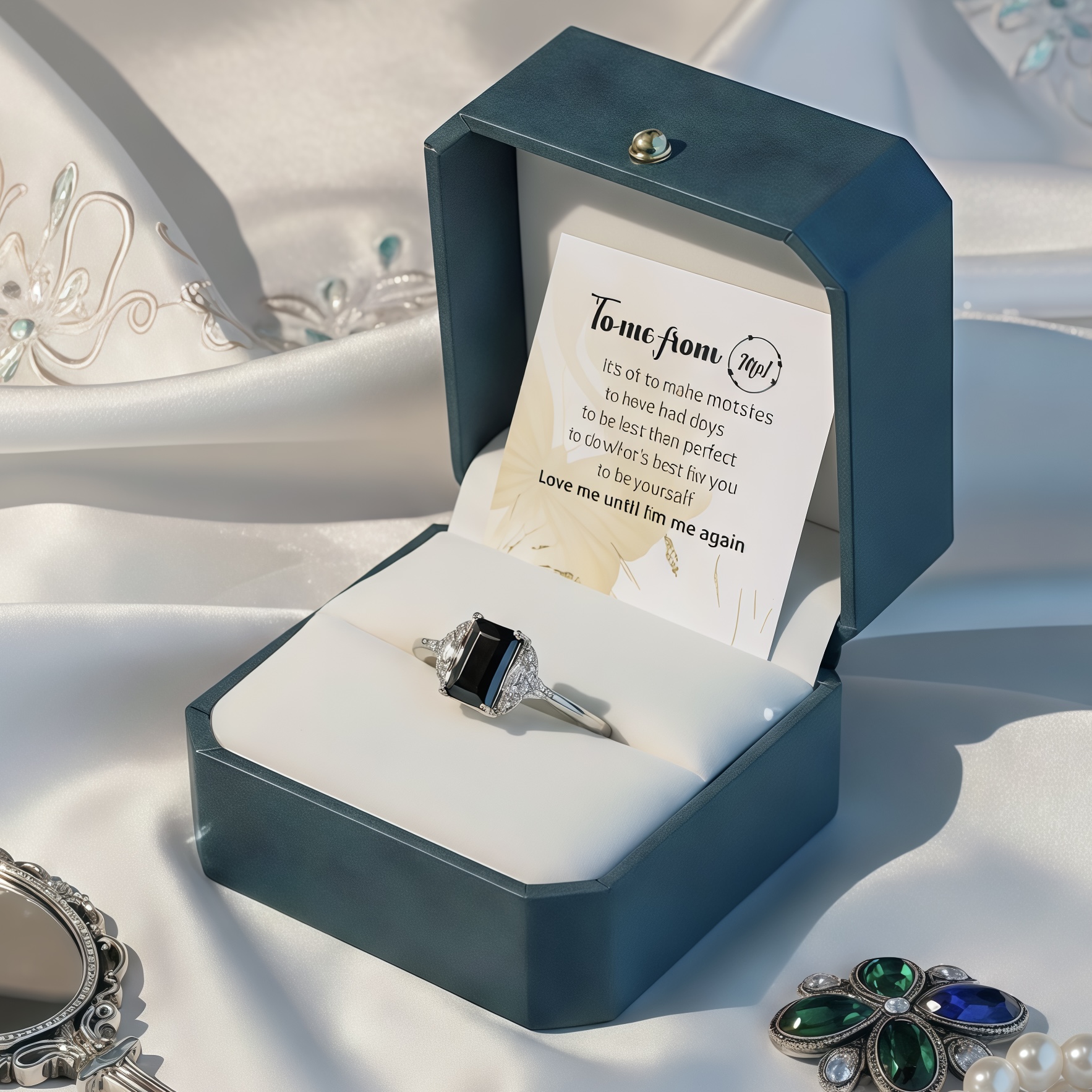 For Self - Love me until I am me again Ring