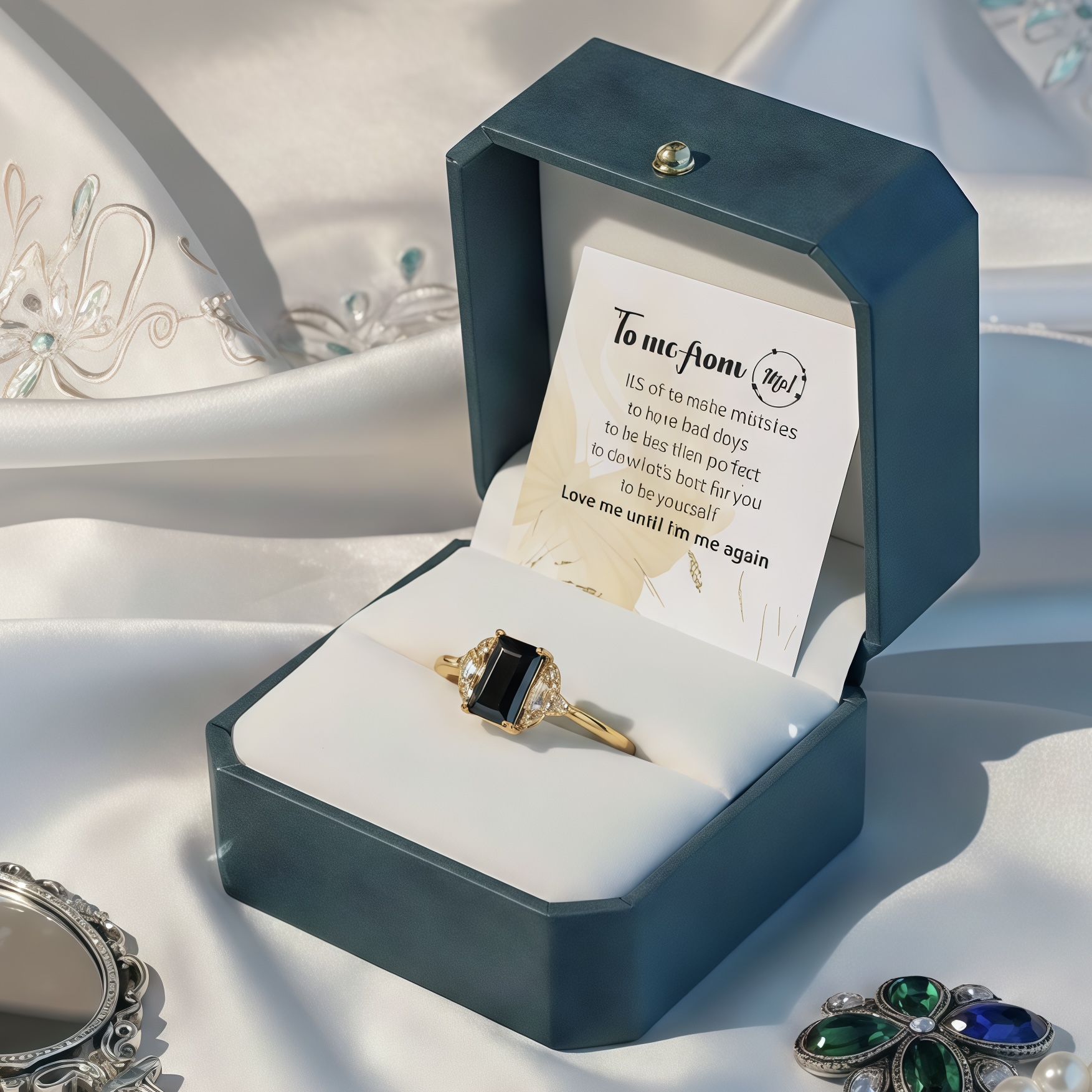 For Self - Love me until I am me again Ring