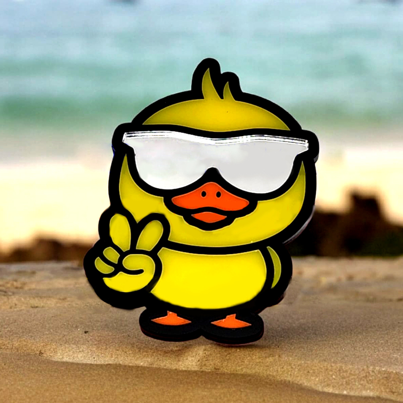 🤣FUNNY DUCK CAR TRUCK BADGE