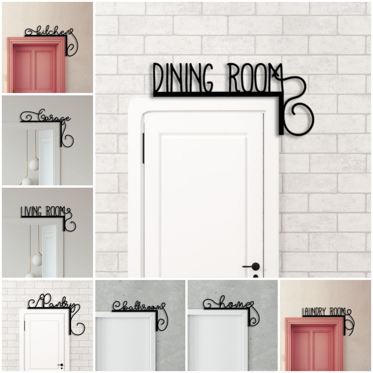 🎄2024 Christmas Hot Sale🔥 House classification door corner decoration