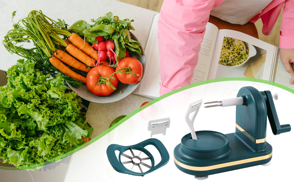 Hand-cranked peeling machine