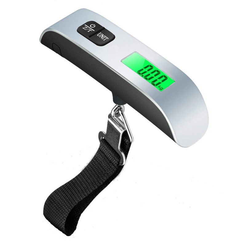2-pack travel luggage scale with hook