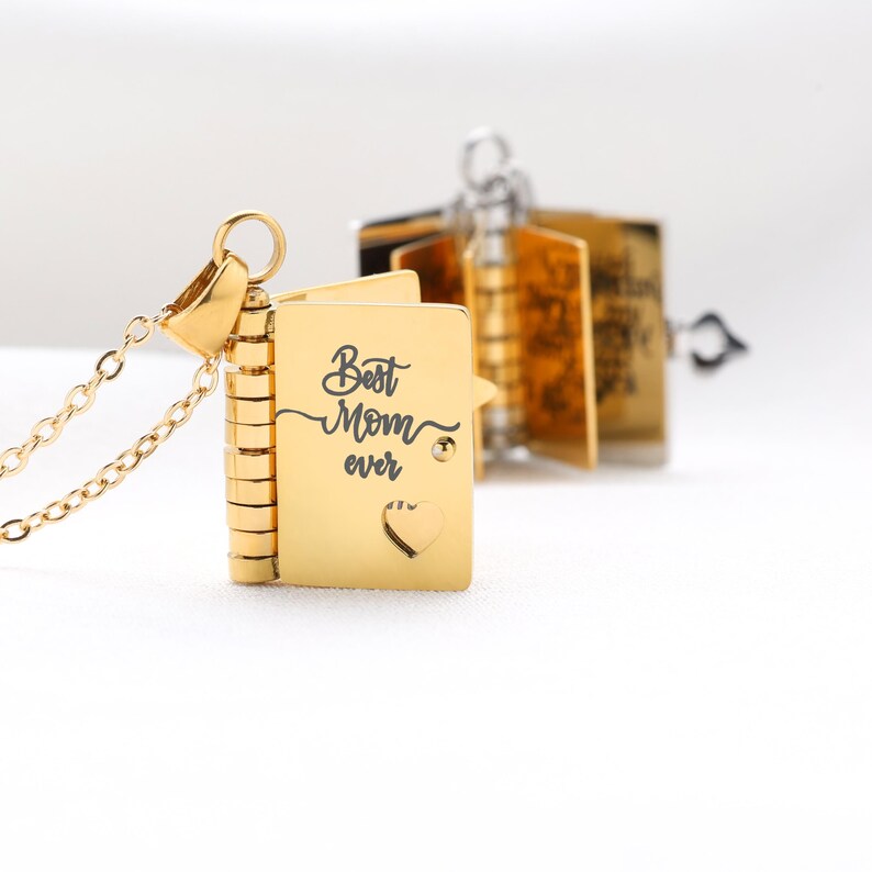 💖🎁The best gift for mom - necklace gratitude book