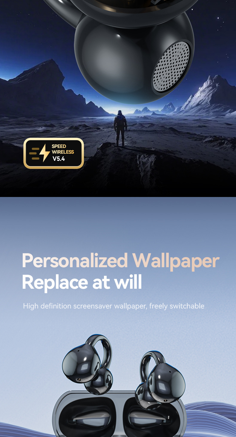 AI intelligent translation language translation M100 Bluetooth headset