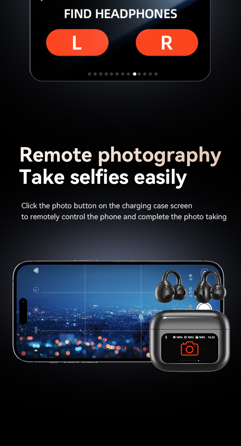 AI intelligent translation language translation M100 Bluetooth headset