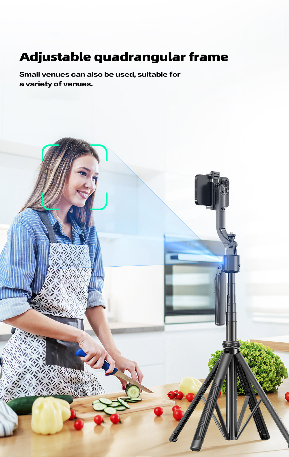 C17AI Smart Pan-tilt Selfie Stick