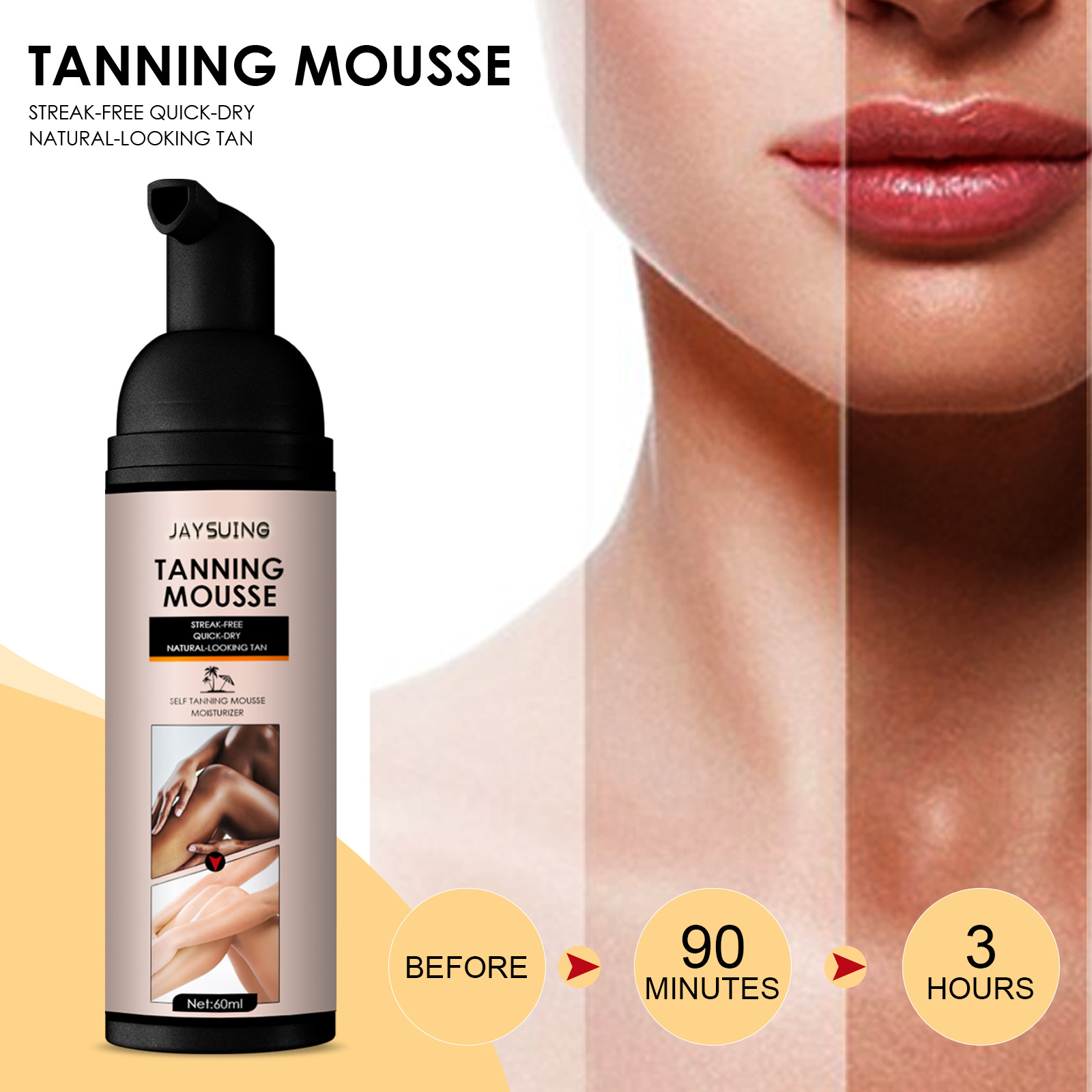 🔥Summer Hot Sale🔥COLOR-CORRECTING HYDRATING TANNING MOUSSE