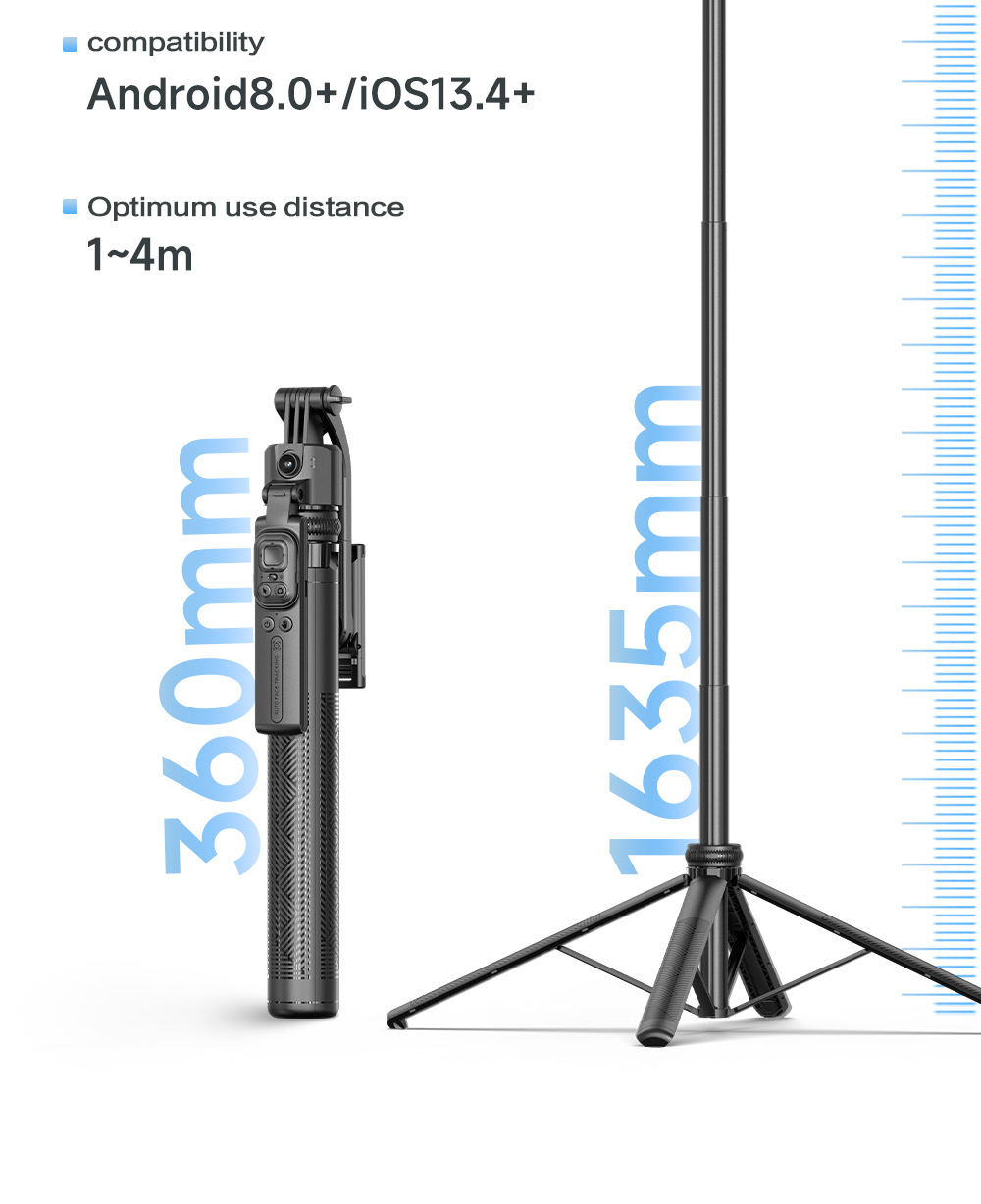 C17AI Smart Pan-tilt Selfie Stick
