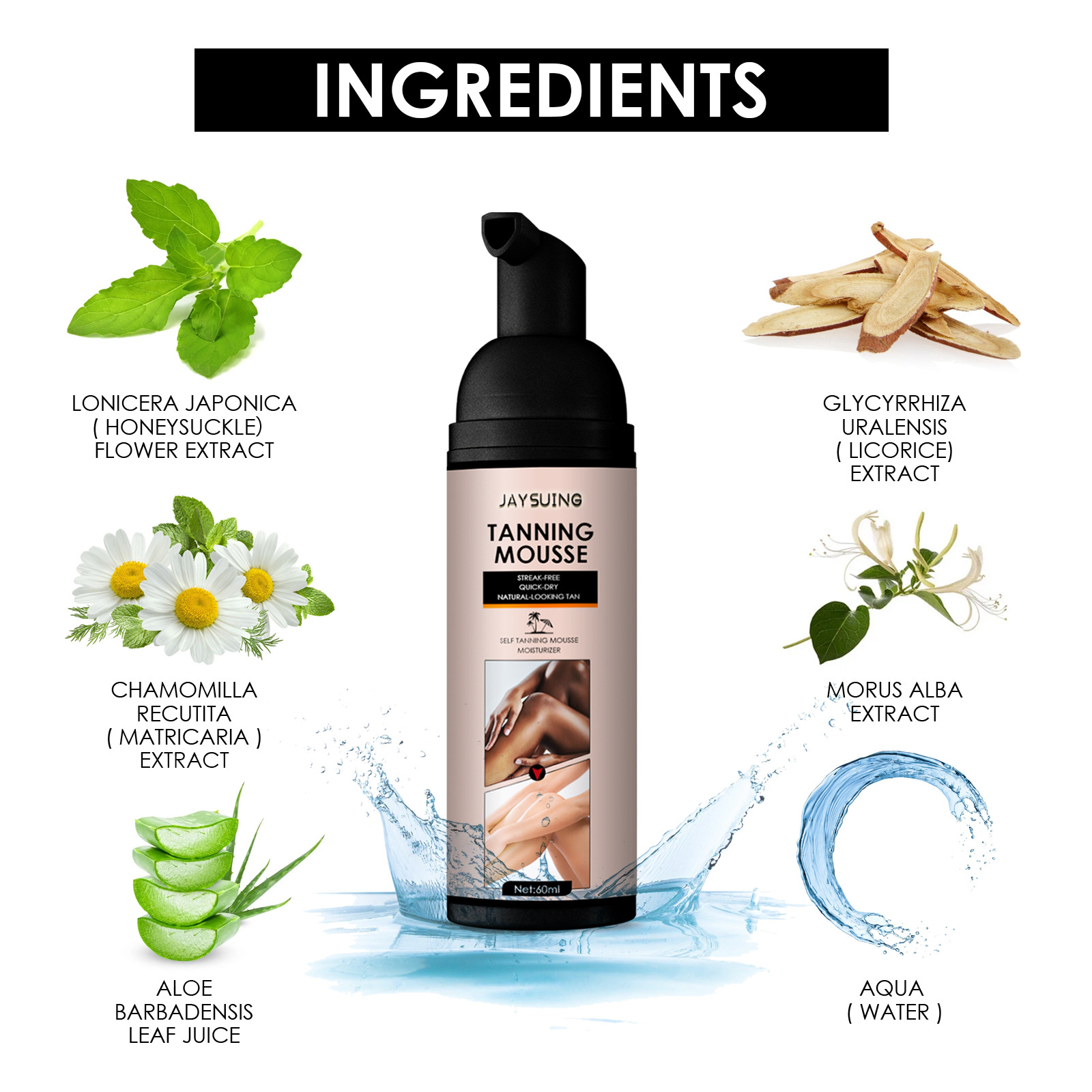 🔥Summer Hot Sale🔥COLOR-CORRECTING HYDRATING TANNING MOUSSE